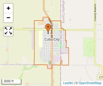 Area schools map